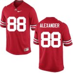 Men's Ohio State Buckeyes #88 AJ Alexander Red Nike NCAA College Football Jersey High Quality XTN0144PY